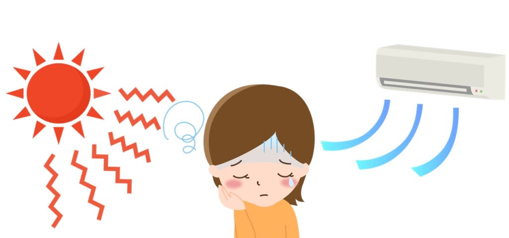 寒暖差疲労を溜めないために