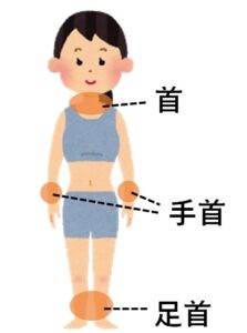 温め生活おすすめ③＜3つの首を温める＞